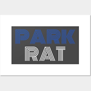 Park Rat T-Shirt and Apparel for Skiers and Snowboarders Posters and Art